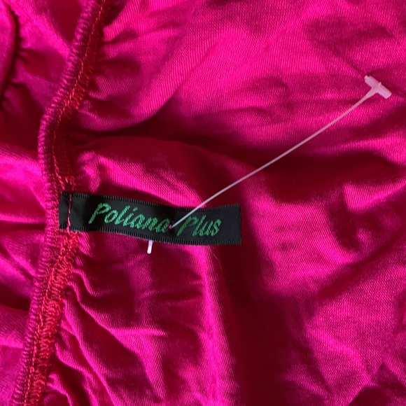 NEW fuchsia off shoulder top XL - Picture 14 of 15